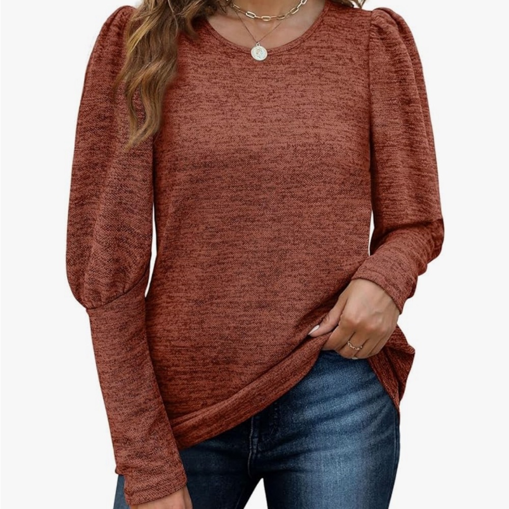 NWT puff sleeve sweater